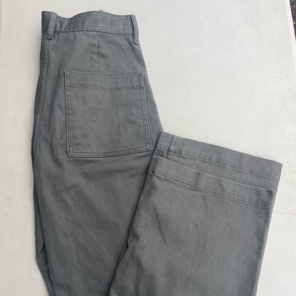 Oak & Fort Straight Leg Twill Pants - Picture 4 of 5
